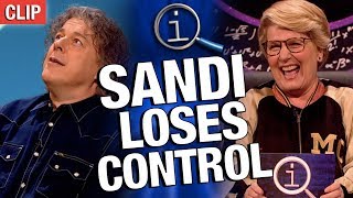 QI  Sandi Loses Control Of The Show [upl. by Uhn468]