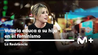 LA RESISTENCIA  Valeria Ros educa a su hija en el feminismo  LaResistencia 05032024 [upl. by Annasus]