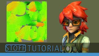 Setting Up Anisotropic Hair In Marmoset With Krita [upl. by Redliw357]