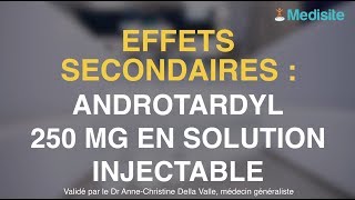 Androtardyl 250 mg  les effets secondaires [upl. by Oirrad]