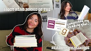 Reading Goodreads Most Read Books of the 2024 Reading Challenge AND Completing My Reading Goal [upl. by Anniram141]