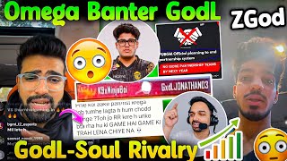 Omega Banter GodLike😳🚨 GodLSoul Rivalry📈 PUBG Mobile To End Partnership System😲 [upl. by Meuse545]