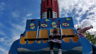 The Lighthouse Drop Tower Wicksteed Park [upl. by Arlee]