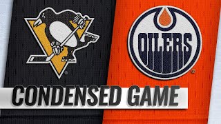 102318 Condensed Game Penguins  Oilers [upl. by Arsuy811]