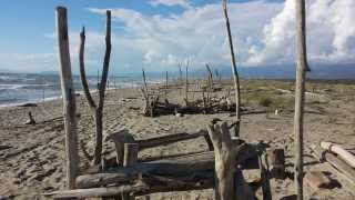 La spiaggia più bella della Versilia  La Lecciona [upl. by Longtin871]