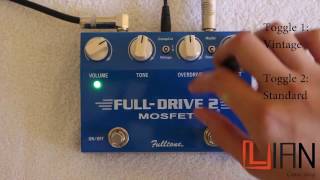 Fulldrive 2 Mosfet Fulltone Demo [upl. by Barbuto]