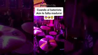 cuando al baterista aun le falta madurar humor rock [upl. by Lucchesi]