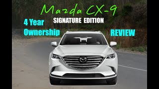 Mazda CX9  4 Year Ownership Review [upl. by Neeloc]