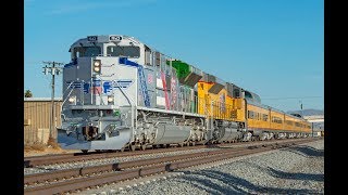 4K  The Spirit of Union Pacific Epic Chase of UP 1943 Along the Sunset Route  111817 [upl. by Lorrayne]