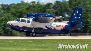 Oshkosh Arrivals  Monday Part 2  EAA AirVenture Oshkosh 2017 [upl. by Zola]