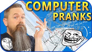 Hilarious Computer Pranks [upl. by Rebhun]