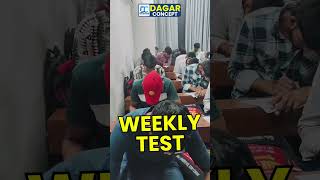 Weekly Tests at Dagar Concept education kuchamancity [upl. by Engelhart]