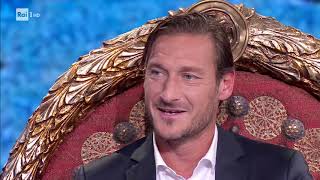 Gli aneddoti di Francesco Totti  Che tempo che fa 23092018 [upl. by Oribelle996]