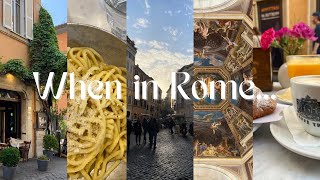 WEEKLY VLOG  When in Rome [upl. by Heddie]