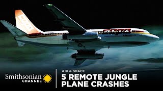 5 Remote Jungle Plane Crashes 🛬 Air Disasters  Smithsonian Channel [upl. by Macguiness]