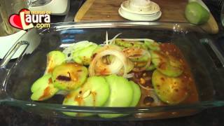 Receta de chayote  Chayotes guisados con chipotle [upl. by Rana]