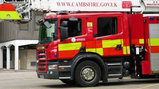 MULTISTAR COMBINED AERIAL RESCUE APPLIANCE CAMBRIDGESHIRE FIRE AND RESCUE SERVICE [upl. by Jacquet]