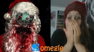 Omegle Christmas Special  Singalong with Zombie Santa [upl. by Alilahk]