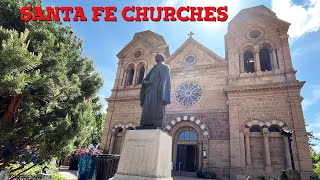 Santa Fe New Mexico Churches [upl. by Hamian]