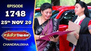 CHANDRALEKHA Serial  Episode 1748  25th Nov 2020  Shwetha  Munna  Nagasri  Arun [upl. by Nil]