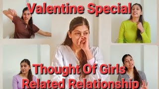 Thought Of Girls About Relationship😂 Valentine Special  kritipokhrel Couplegoal  Loveandfight [upl. by Derag]