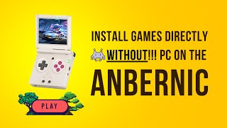 How To Install Game Roms Directly From Your Anbernic Devices [upl. by Ateiluj]