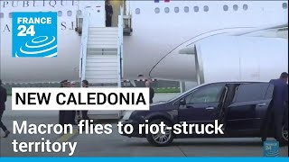 Frances Macron flies to riotstruck territory of New Caledonia • FRANCE 24 English [upl. by Lenrow71]