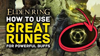 Elden Ring  How to Activate Great Runes for Powerful Buffs  Godricks Great Rune Location Guide [upl. by Silvie904]