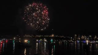 Fantastic United Kingdom UK Fireworks Presentation at Celebration of Light [upl. by Enaelem]