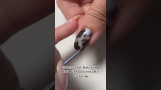 CND PLEXIGEL™ Color Builder Tutorial Tortoise Shell Nail Art [upl. by Ariek]