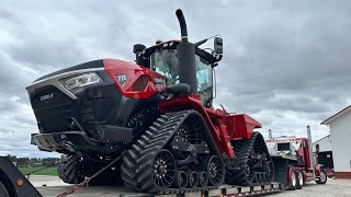 New 715 Horsepower Case IH Quadtrac Tractor Arrives At The Farm Season 5 Episode 3 [upl. by Blondie]