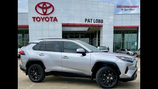 2022 TOYOTA RAV4 Hybrid SE in Silver Sky Metallic walkaround whats new video pictorial [upl. by Lody]