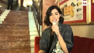 Bianca Atzei dopo le ultime prove sul palco di Sanremo 2015 [upl. by Messere]