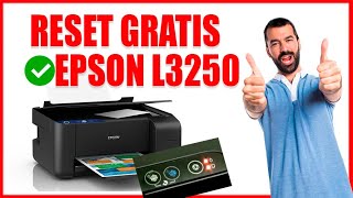 COMO RESETEAR UNA IMPRESORA EPSON L3250 [upl. by Dlonra]