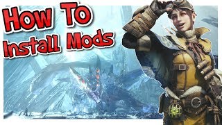 How To Install Monster Hunter World Mods Tutorial [upl. by Ahsoet17]