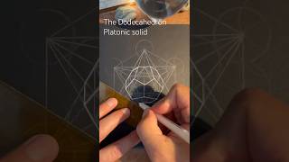 How to draw the Dodecahedron Platonic Solid including Terrence Howard’s Lynch Pin design Fast [upl. by Tecil341]