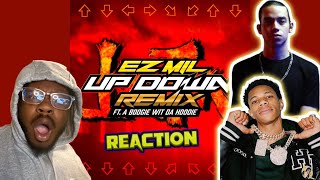 Shocking Reaction to Ez mil Up Down Remix with A Boogie  reaction [upl. by Llewen]