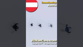 SNOWSHOEING in AUSTRIA JBManCavecom Shorts [upl. by Stesha]