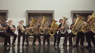 UK TubaEuphonium EnsembleMy Old Kentucky Home [upl. by Walburga758]