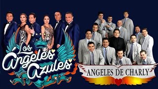 LOS ANGELES DE CHARLY vs LOS ANGELES AZULES  CUMBIAS MIX PARA BAILAR 2024 [upl. by Sivia150]