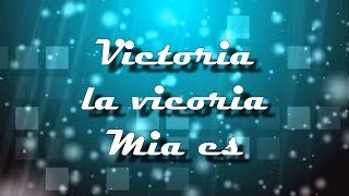 Victoria la victoria mía es  Mira lo que hizo Dios  Abel Brito  Marco Barrientos Letra [upl. by Aivonas53]