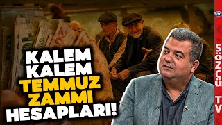 Temmuz En Düşük Emekli Maaş Kök Aylık Zammı ve Refah Payı SGK Uzmanı Hepsini Hesapladı [upl. by Anahsat]