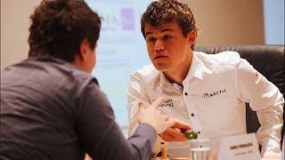 GM Magnus Carlsen vs GM Borki Predojevic Part 3 [upl. by Carolle]