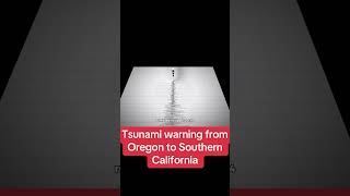 The tsunami warning has been lifted from Southern California areas [upl. by Arit]