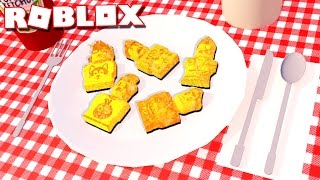 Roblox Adventures  BECOMING CHICKEN NUGGETS IN ROBLOX Chicken Nugget Land [upl. by Helmer]