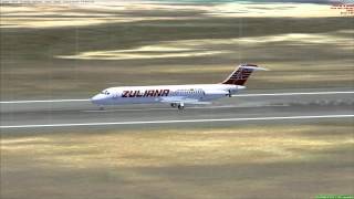 DC930 SGA ZULIANA DE AVIACION FSX [upl. by Ayokahs]