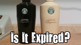 Is It Expired  Starbucks Coffee Liqueur [upl. by Pangaro523]