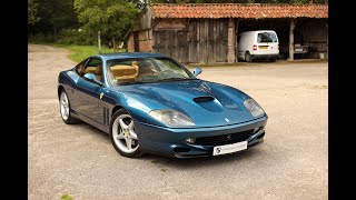 Ferrari 550 Maranello  503 Blu Sebring  2024 Classiche Certified  Oldenzaal Classics [upl. by Silrak]