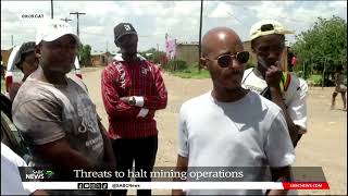 Bloemhof residents threaten to halt local mining operations [upl. by Graff205]