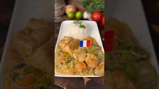 Chicken Fricassee 🇫🇷shorts [upl. by Jaunita]